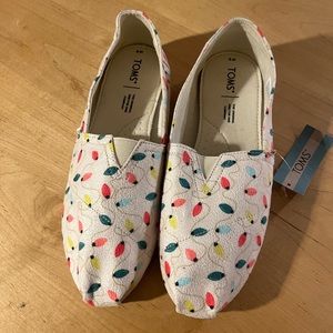 TOMS Christmas Lights Shoes